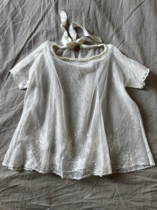 チュールベビードレス