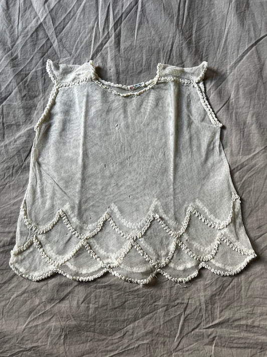 チュールベビードレス