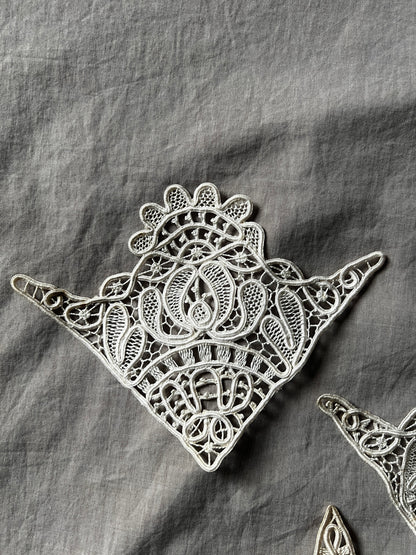 アンティークレースモチーフセット