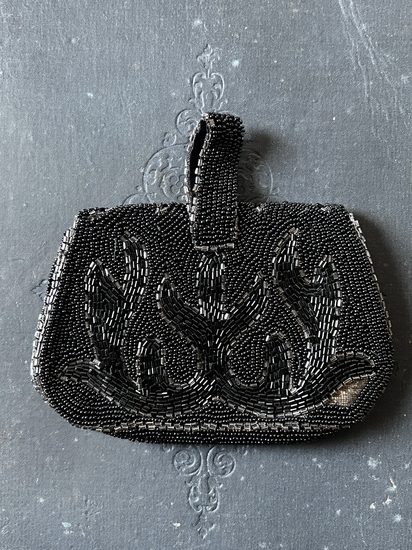 ビーズのミニサック