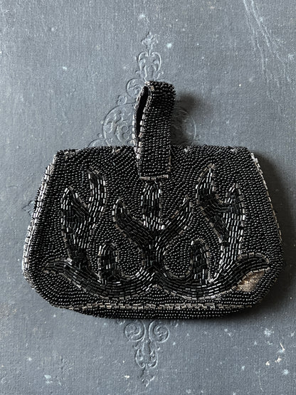 ビーズのミニサック