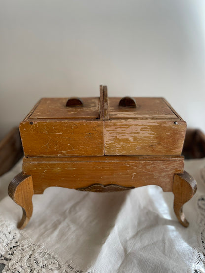 ★木製ソーイングボックス