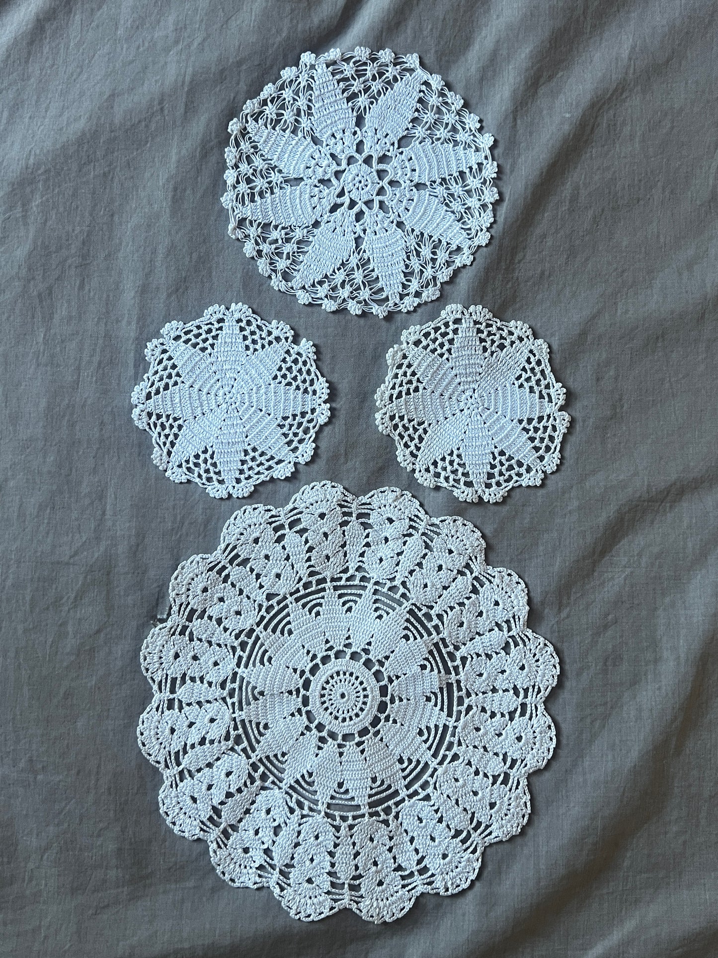 ★クロシェレースドイリーセット