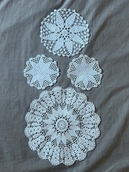 ★クロシェレースドイリーセット