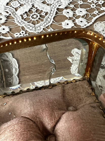 ★ガラスのジュエリーケース(ダメージ)