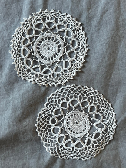 ★クロシェレースドイリーセット