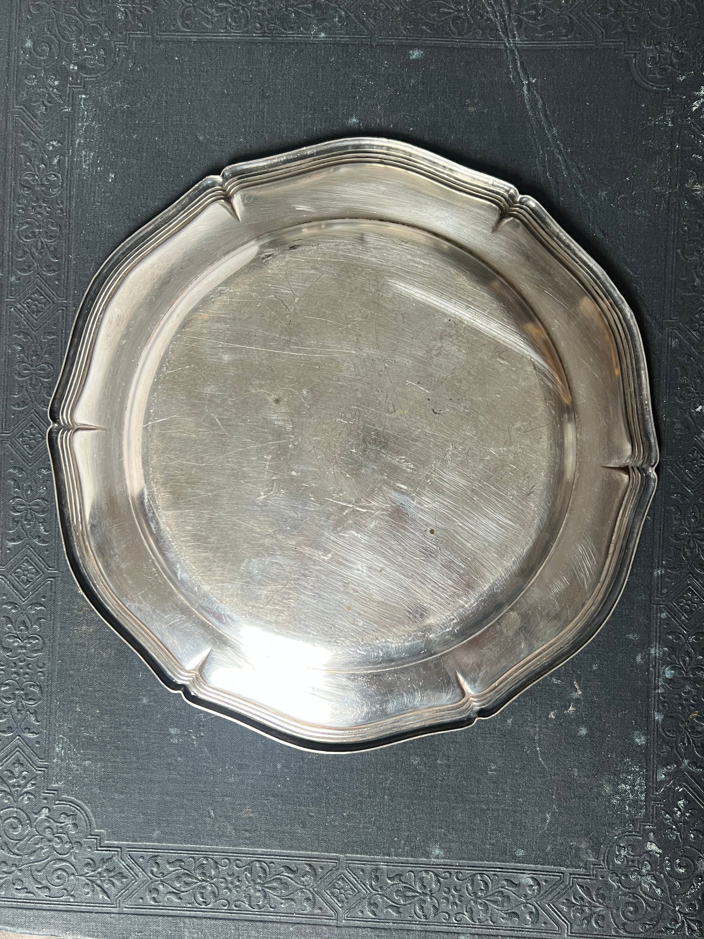 メタルリム皿