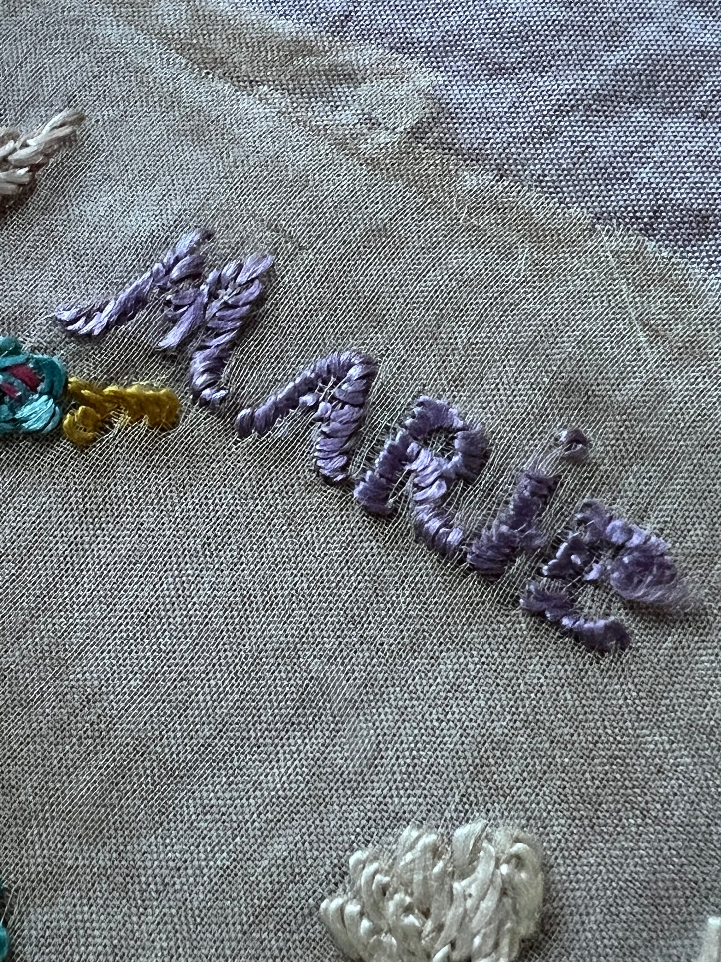 ポストカード用刺繍パーツ