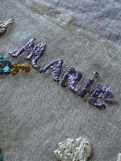 ポストカード用刺繍パーツ