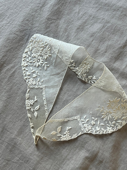 刺繍飾り襟パーツセット