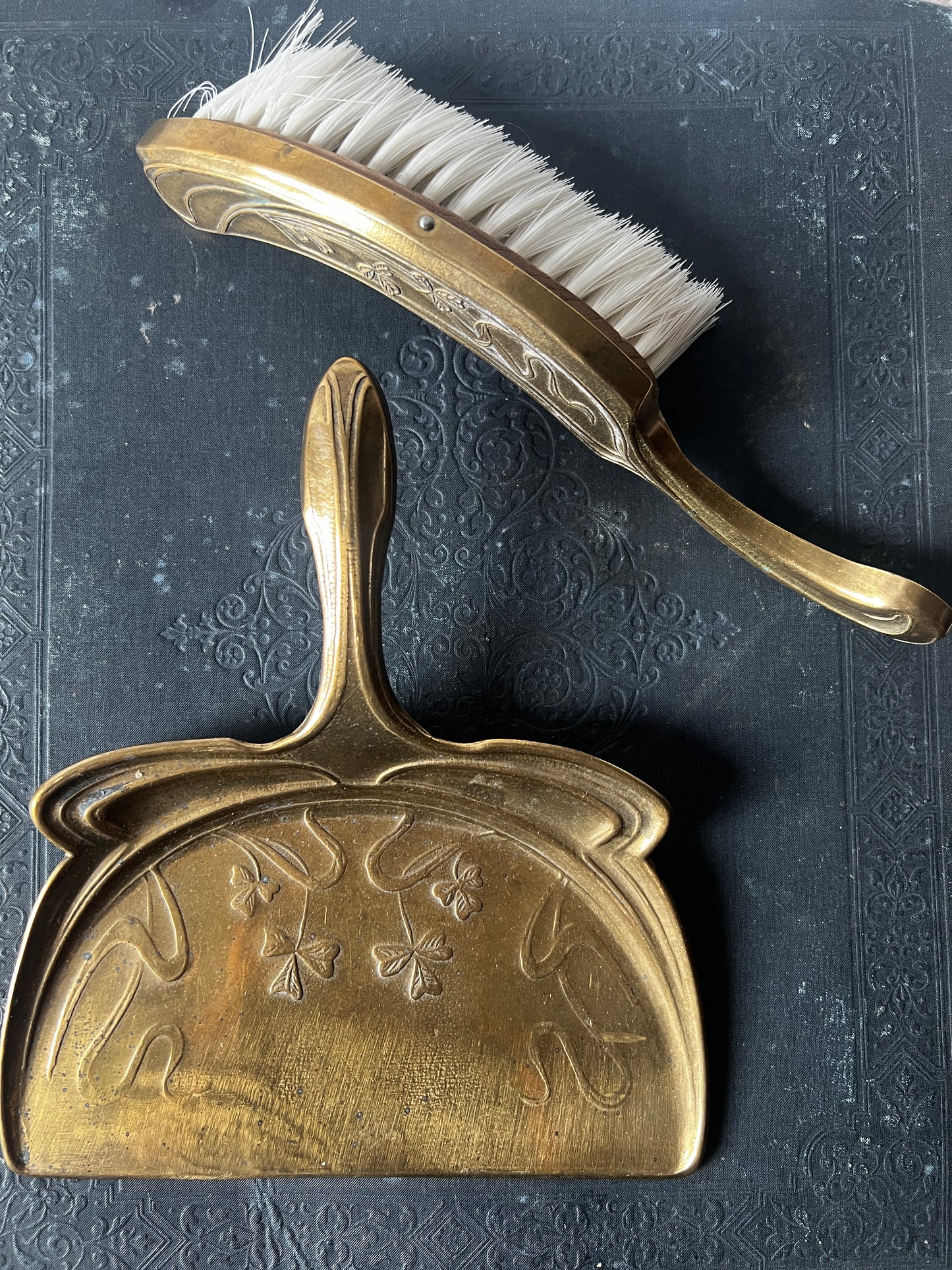 真鍮製ダストパンセット