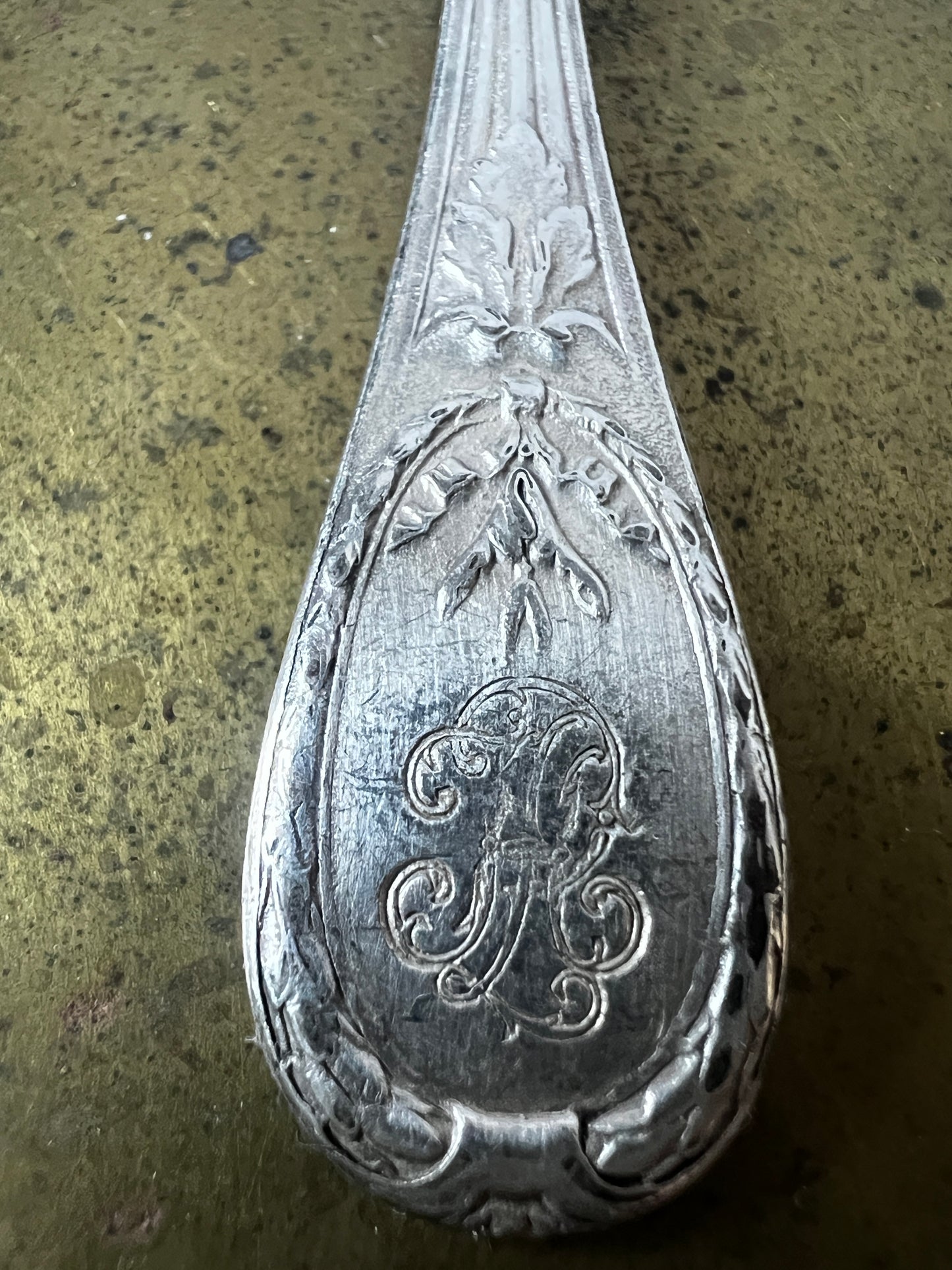 ★モノグラム入りカフェスプーン