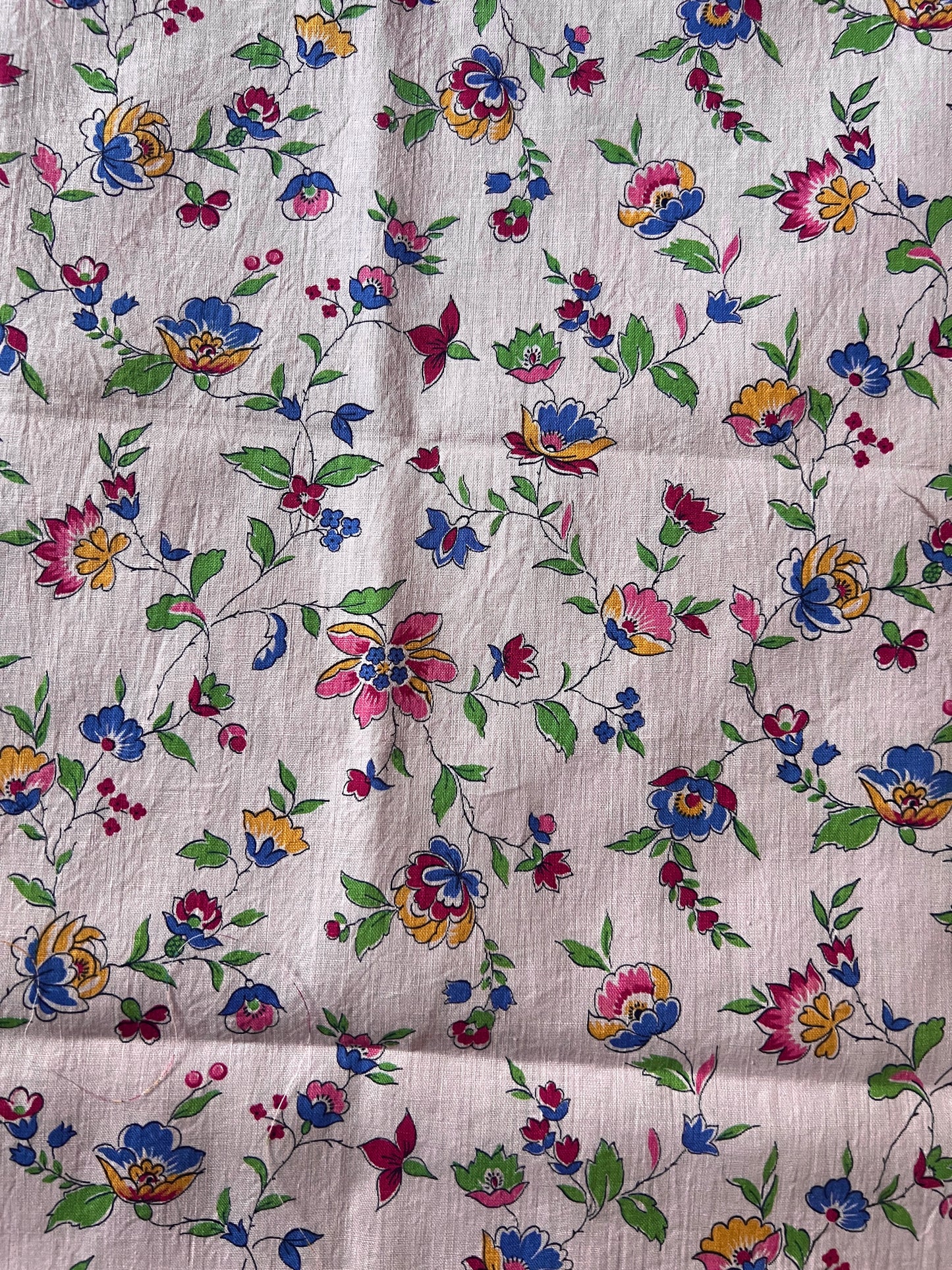 ビンテージプリント端布セット