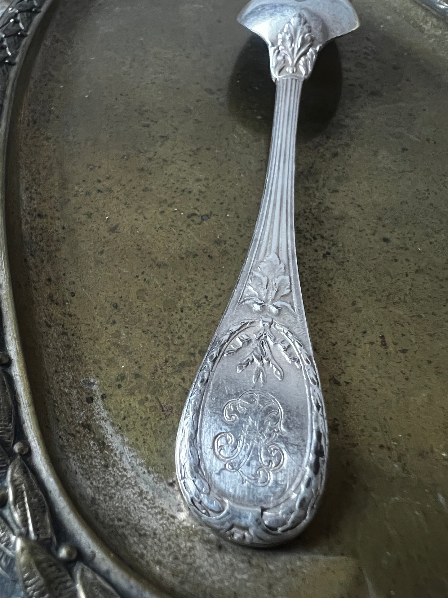 ★モノグラム入りカフェスプーン