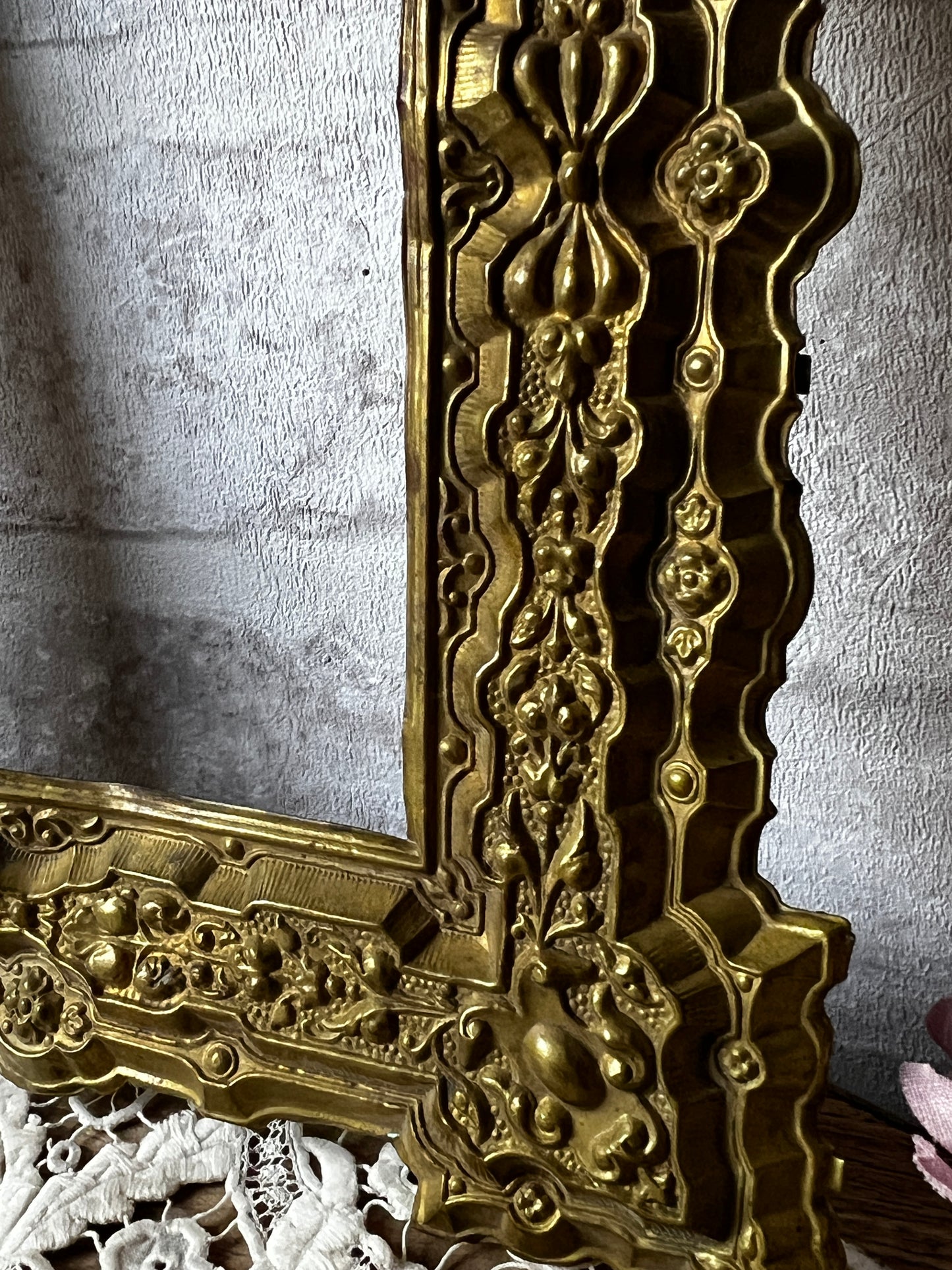 真鍮製フレームプレート