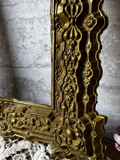 真鍮製フレームプレート