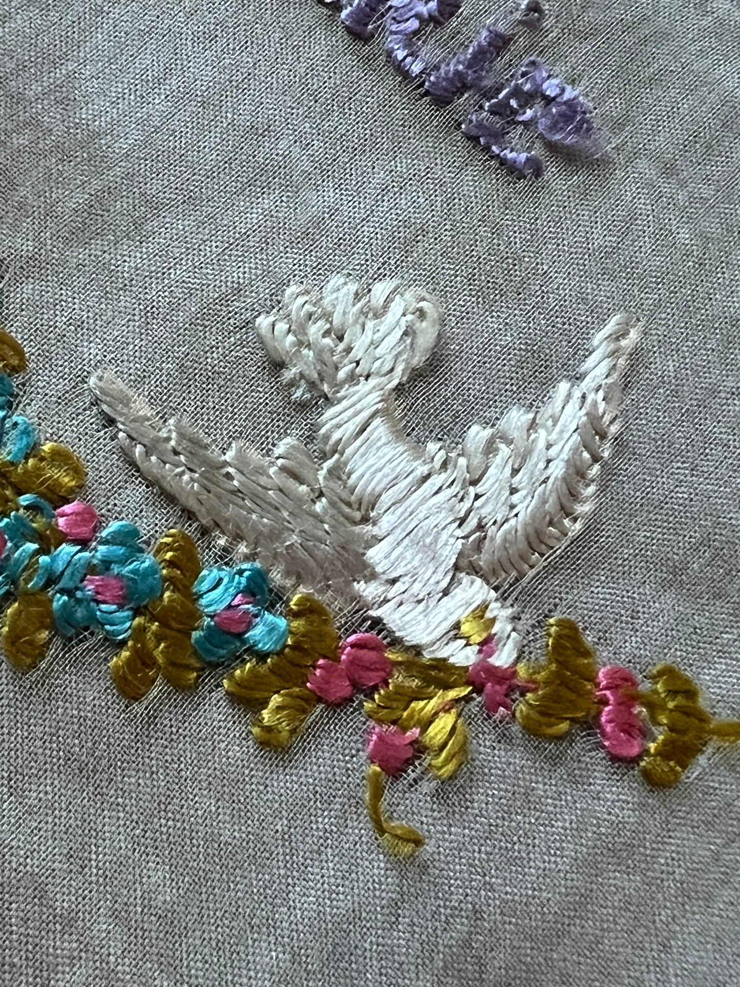 ポストカード用刺繍パーツ