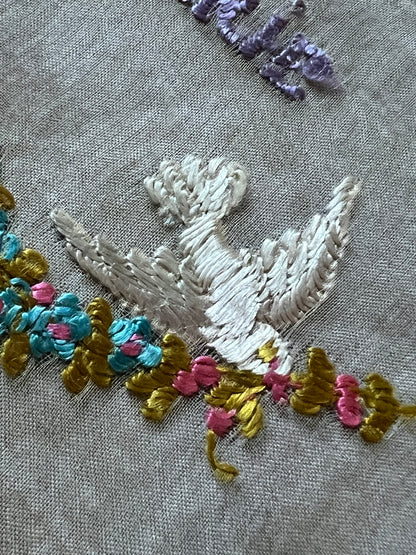 ポストカード用刺繍パーツ