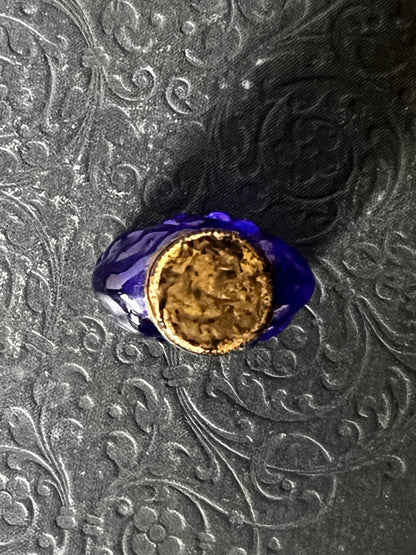 ★古い小瓶(ブルー)