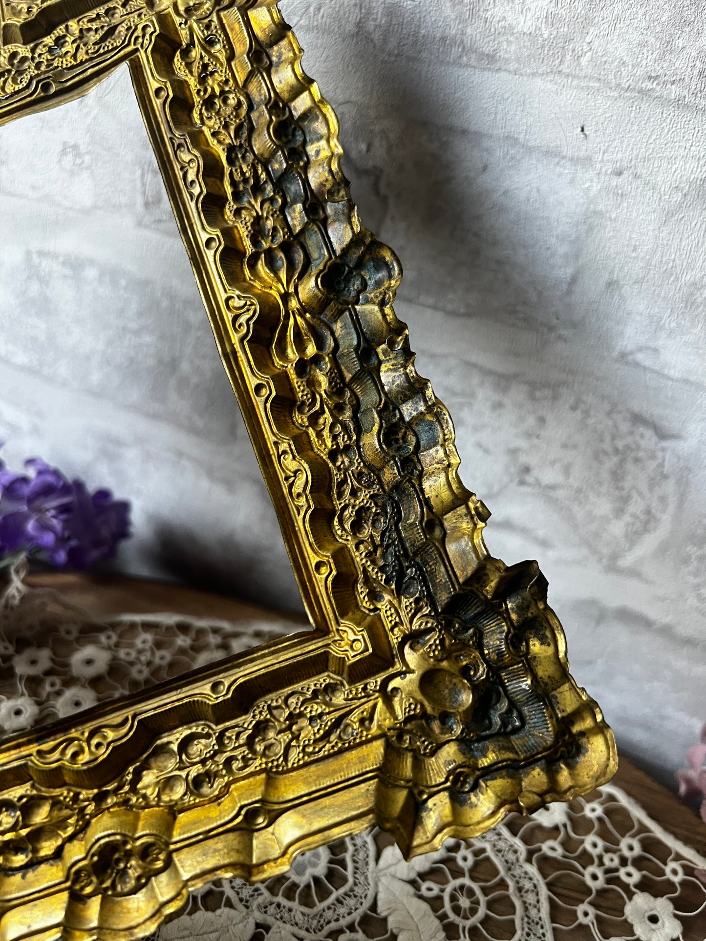 真鍮製フレームプレート