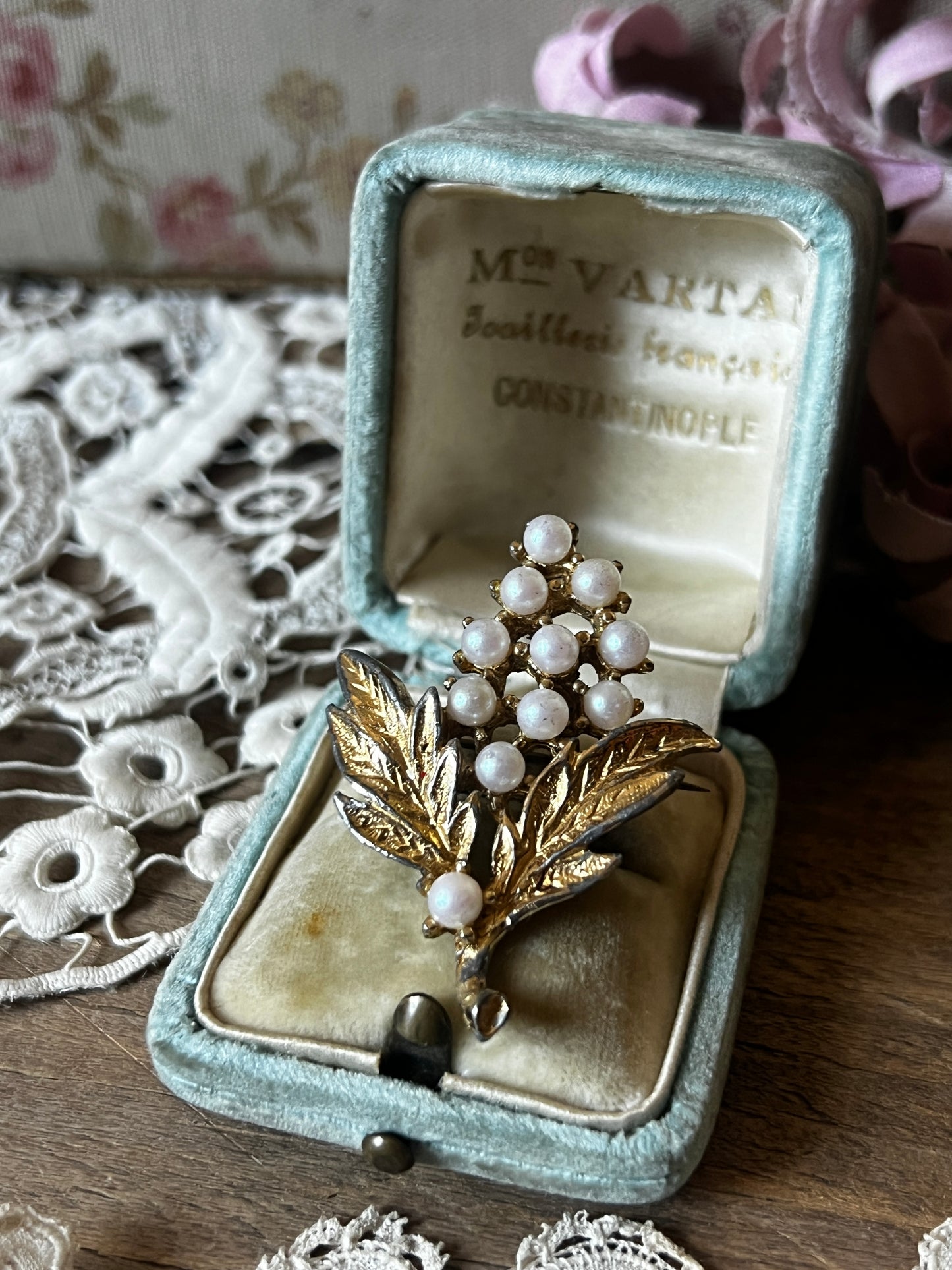 ヴィンテージブローチ