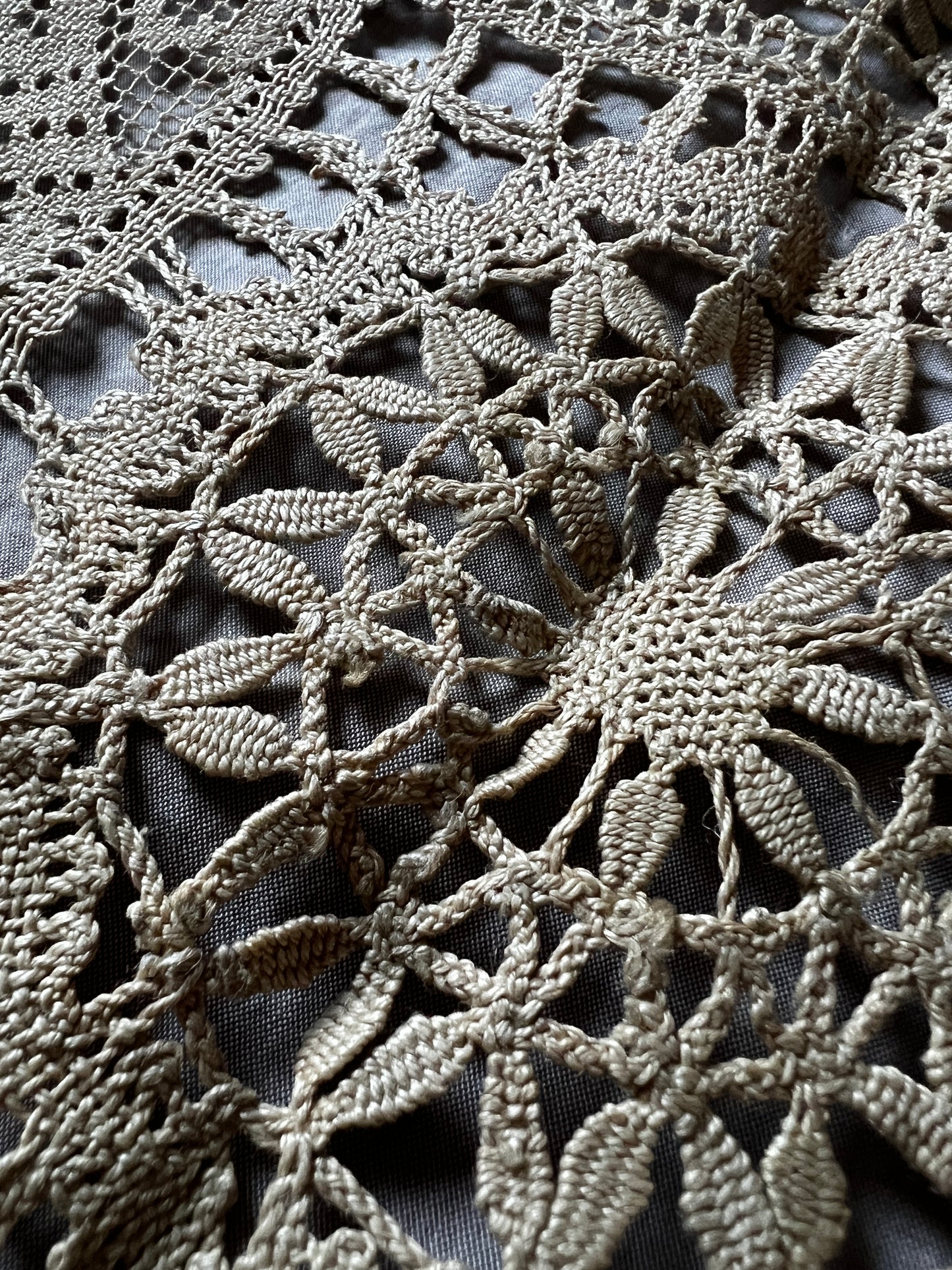 ★ボビンレースのミニカーテンセット