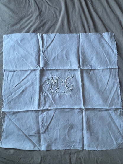 モノグラム刺繍端布セット