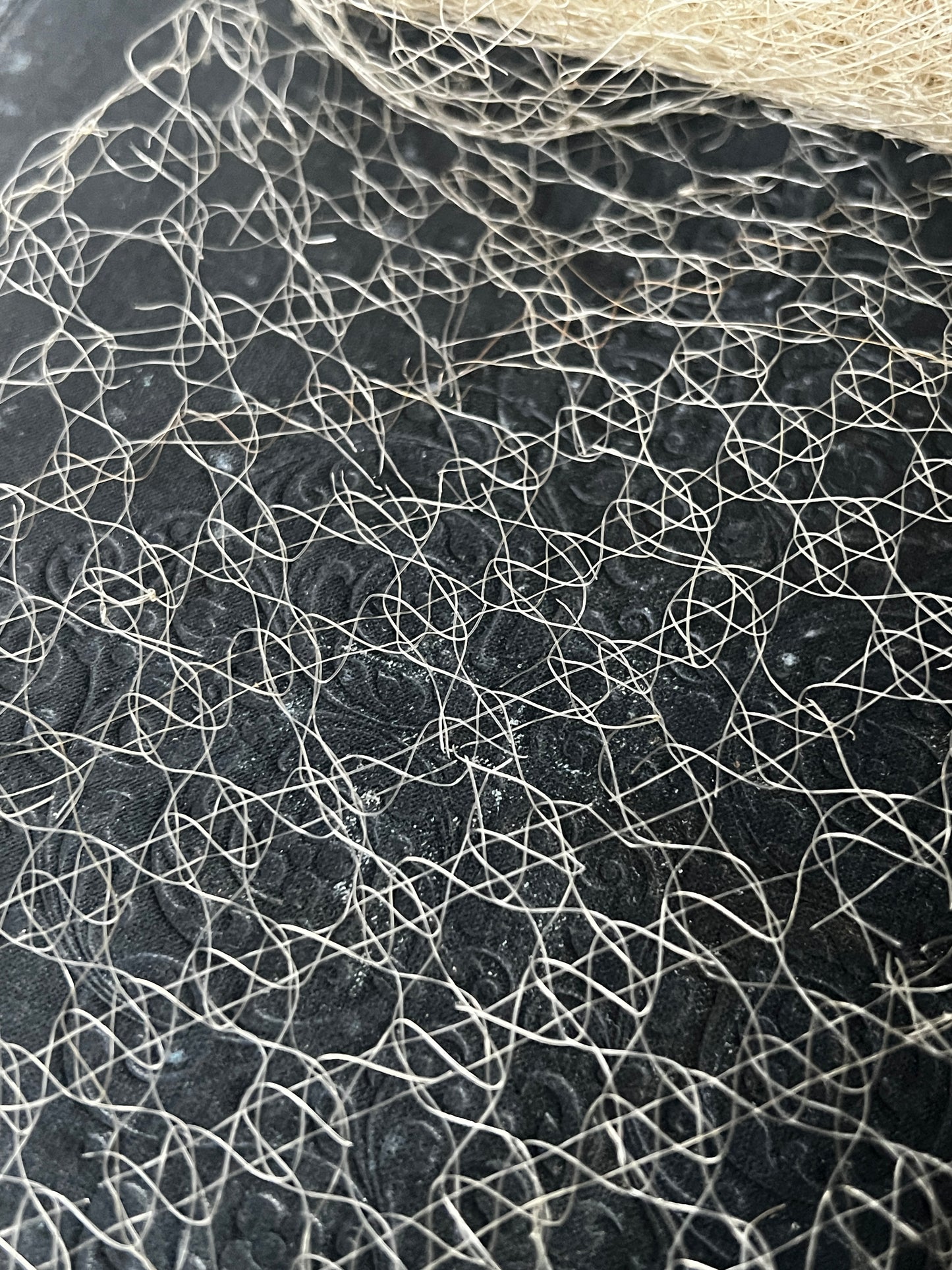 シルクの帽子飾りチュール