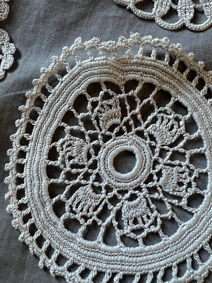 ★クロシェレースドイリーセット