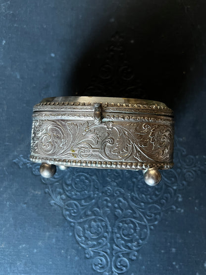 ★ガラス蓋ジュエリーボックス