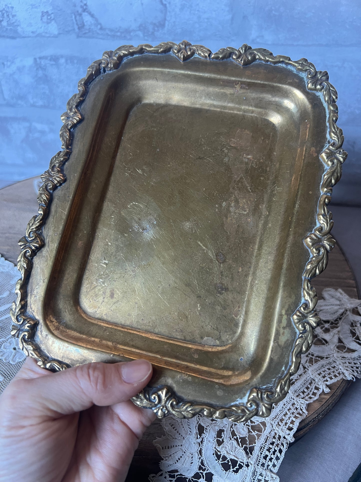 ★真鍮製トレイ