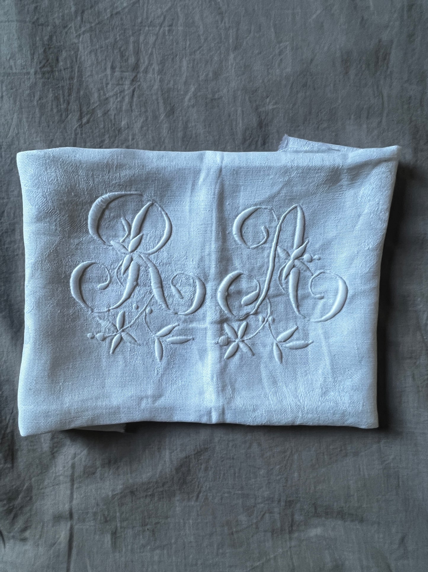 モノグラム刺繍端布セット