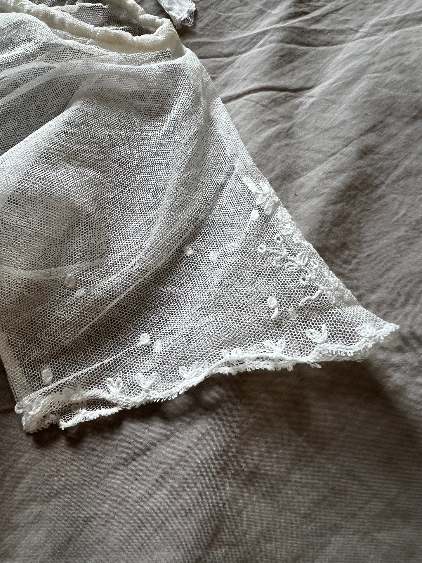 チュールベビードレス