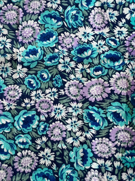 ビンテージプリント端布