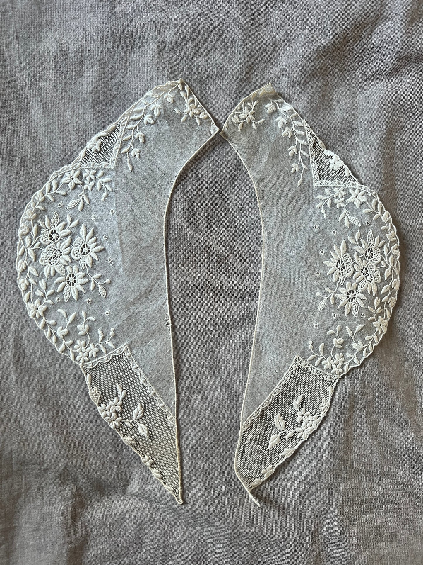 刺繍飾り襟パーツセット