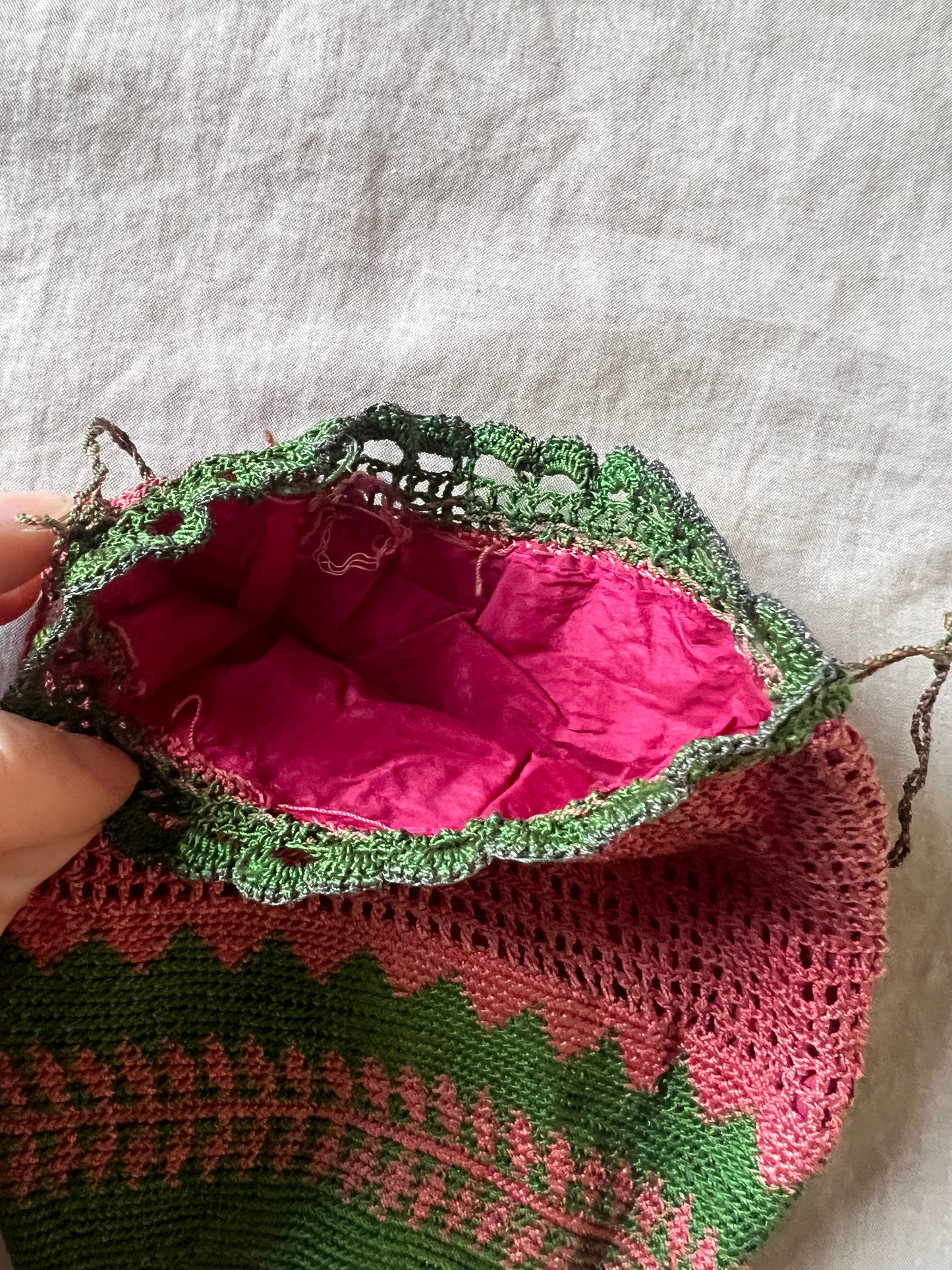 ★房飾り付き巾着袋