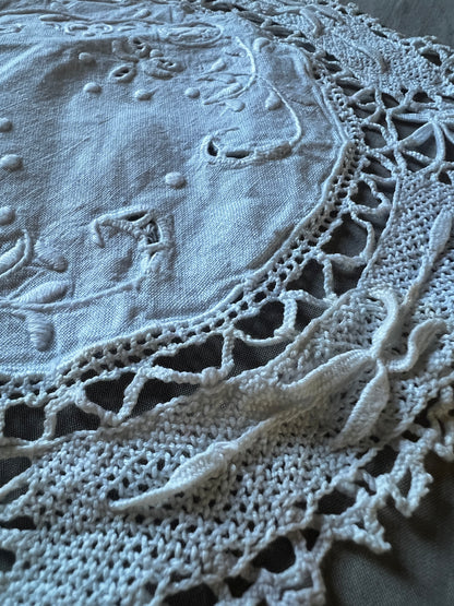 ★アンティークレース・刺繍セット