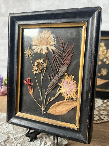 押し花の入ったフレームセット