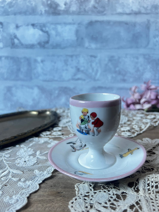 ★皿付きエッグスタンド