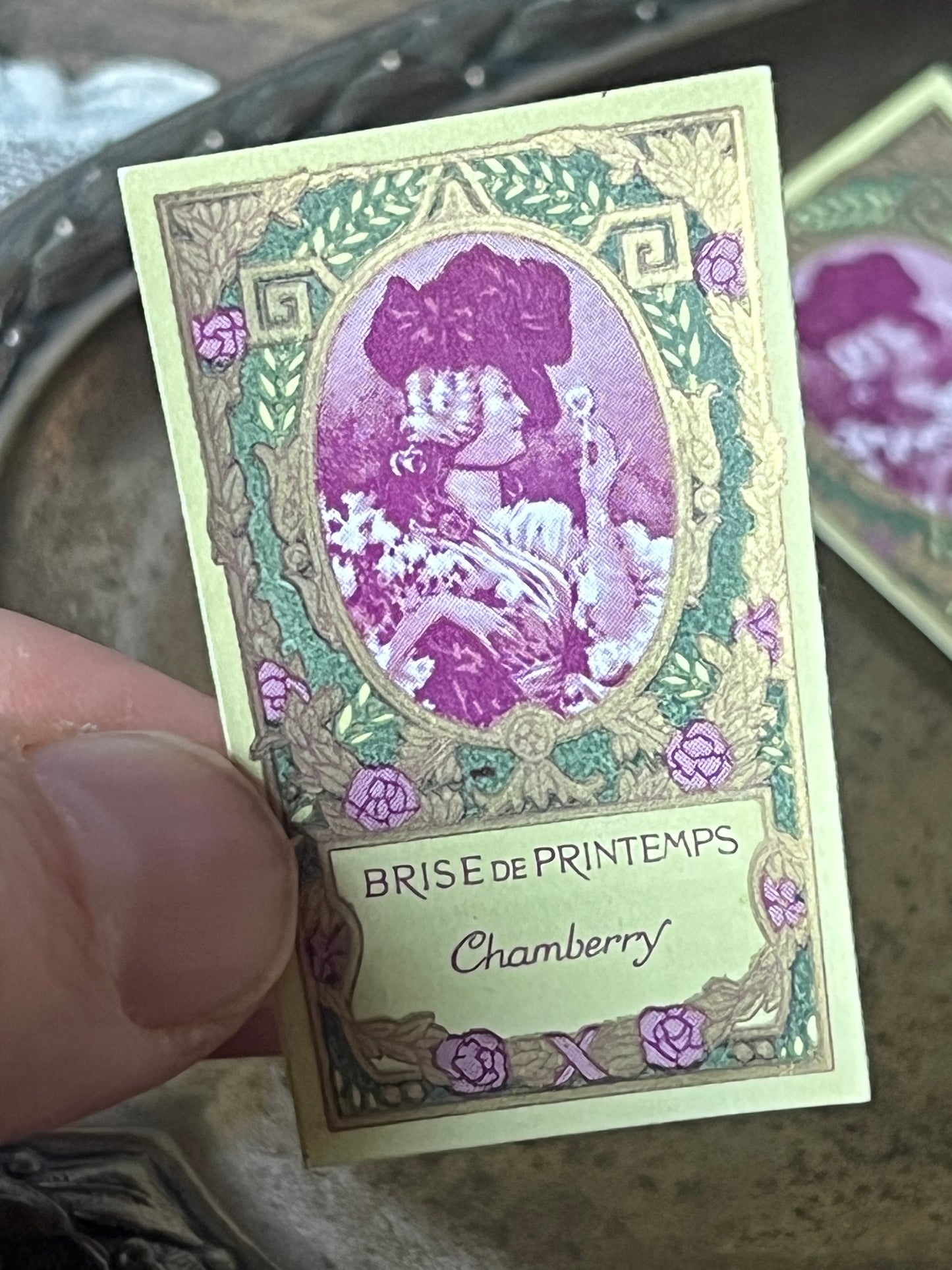 香水小瓶のラベルセット