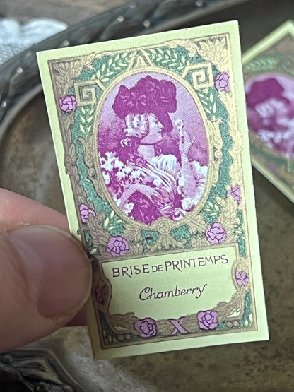 香水小瓶のラベルセット