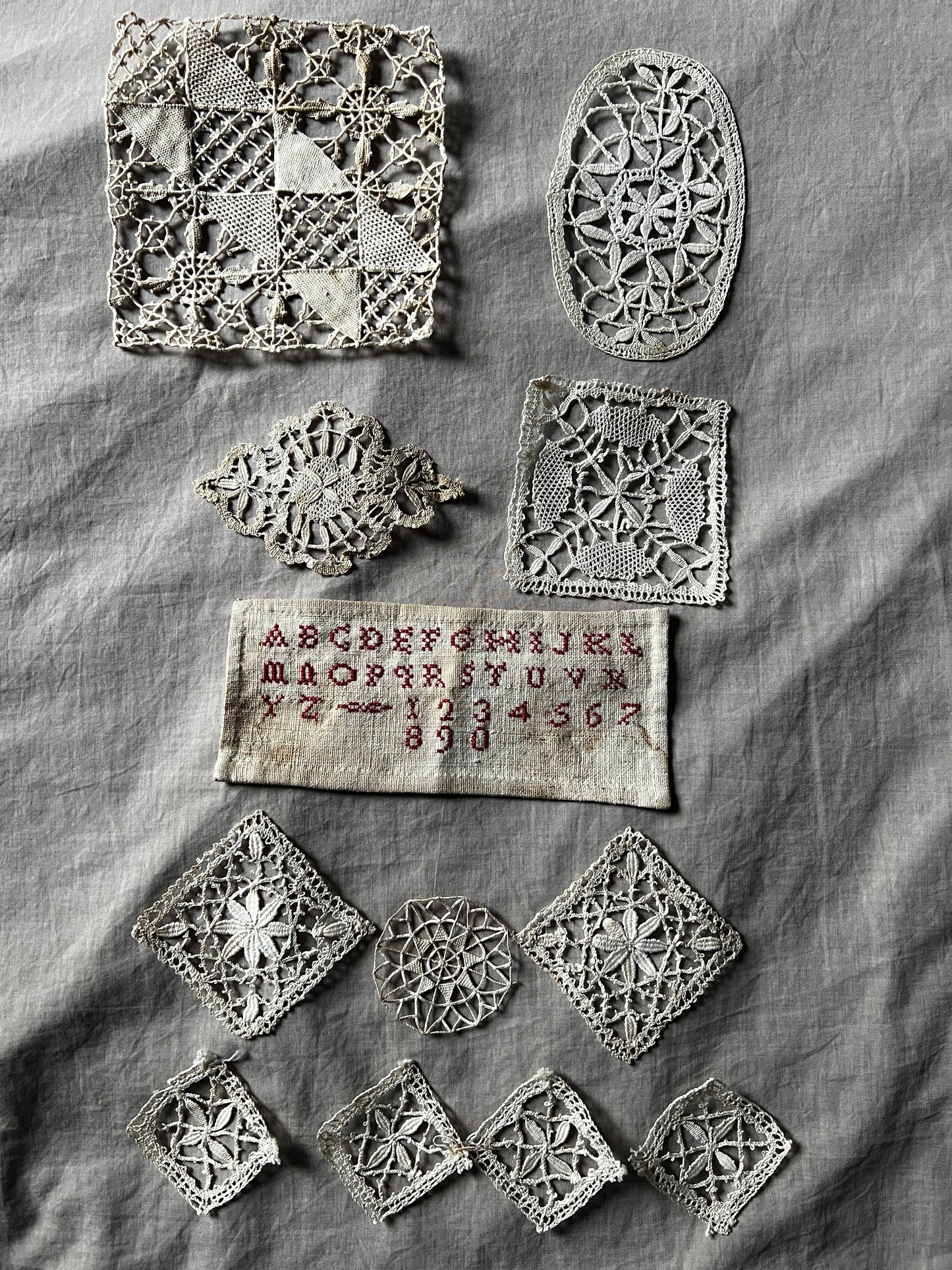 ★アンティークレースモチーフセット