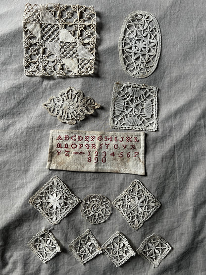 ★アンティークレースモチーフセット