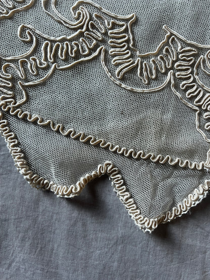 チュールレースクッションカバー