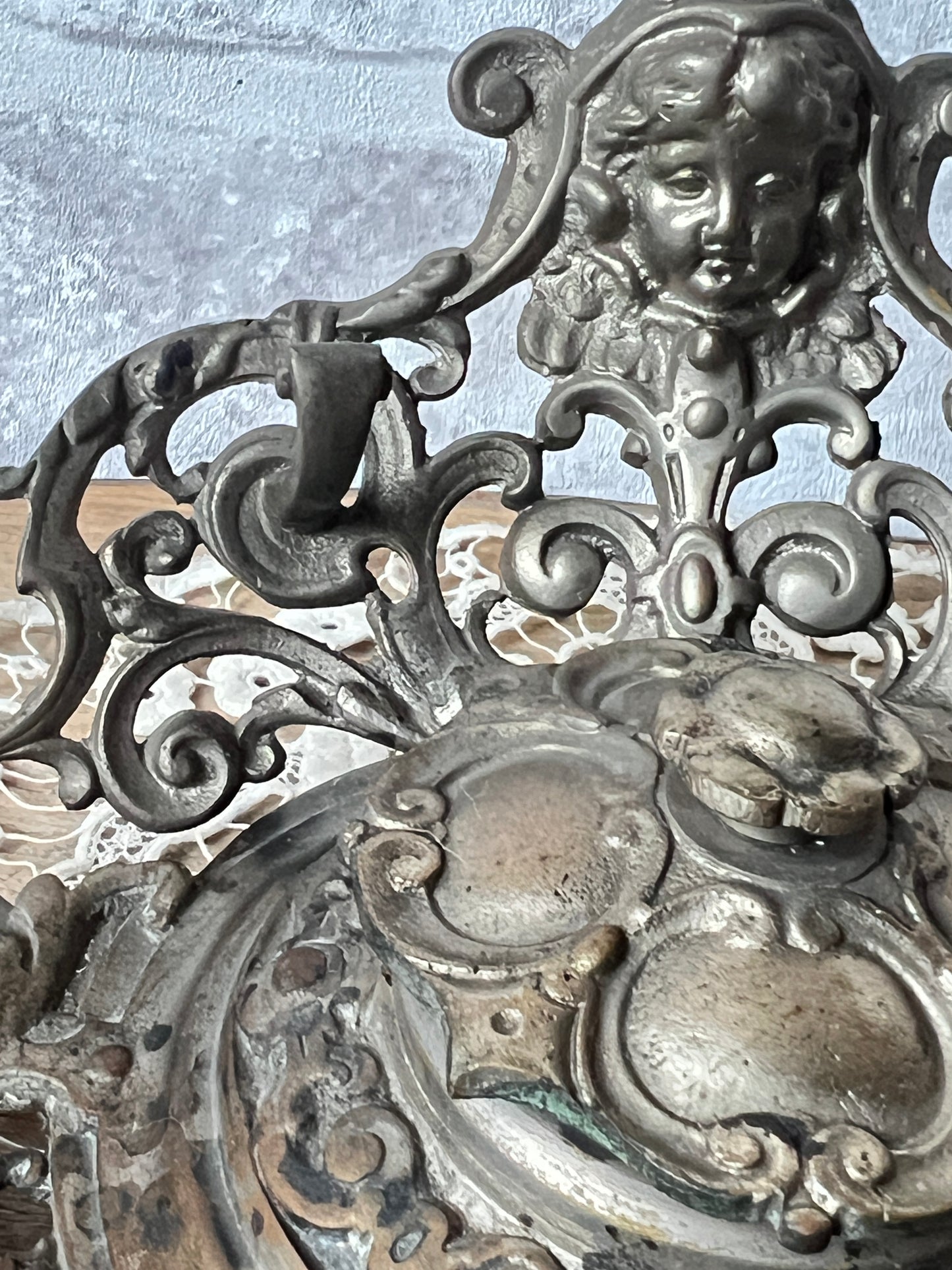 ★天使のインク壺トレイ