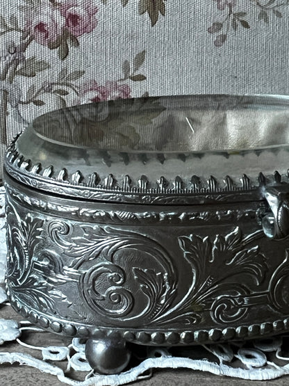 ★ガラス蓋ジュエリーボックス