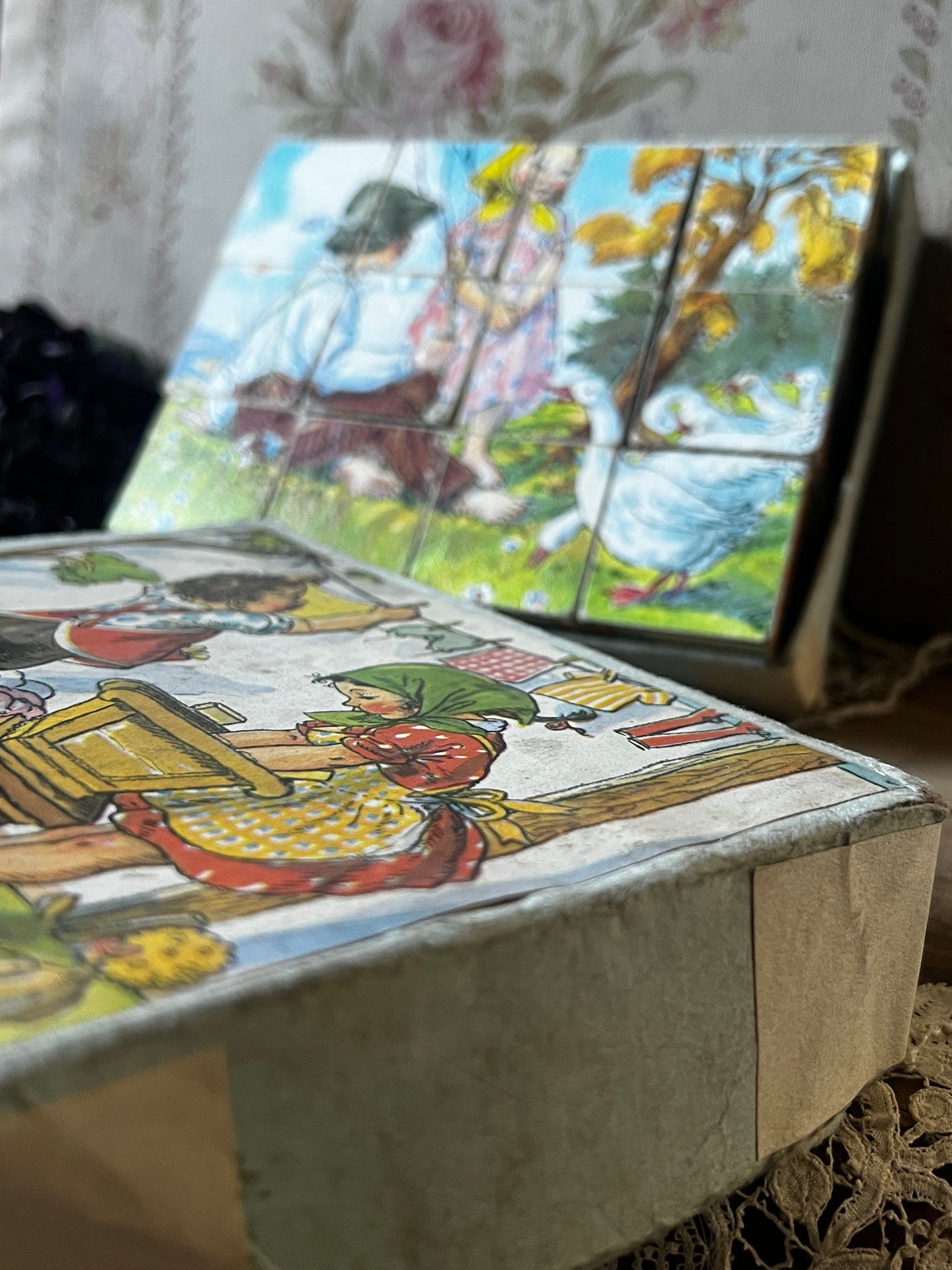 ★ヴィンテージブロックパズル