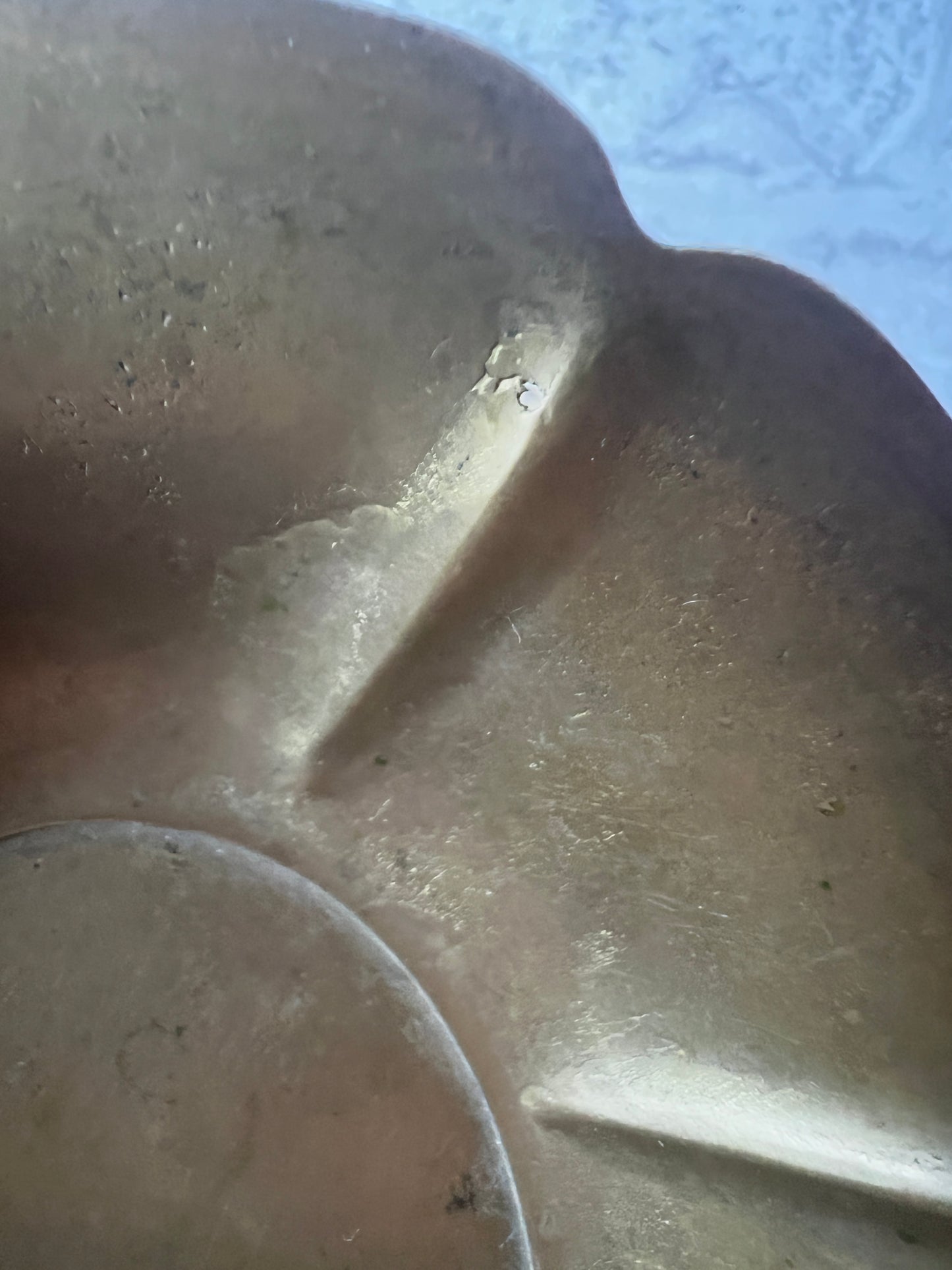 ★真鍮製オーバルトレイ