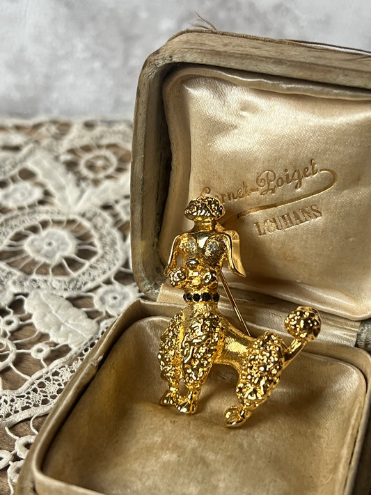 ★ビンテージブローチ(プードル)