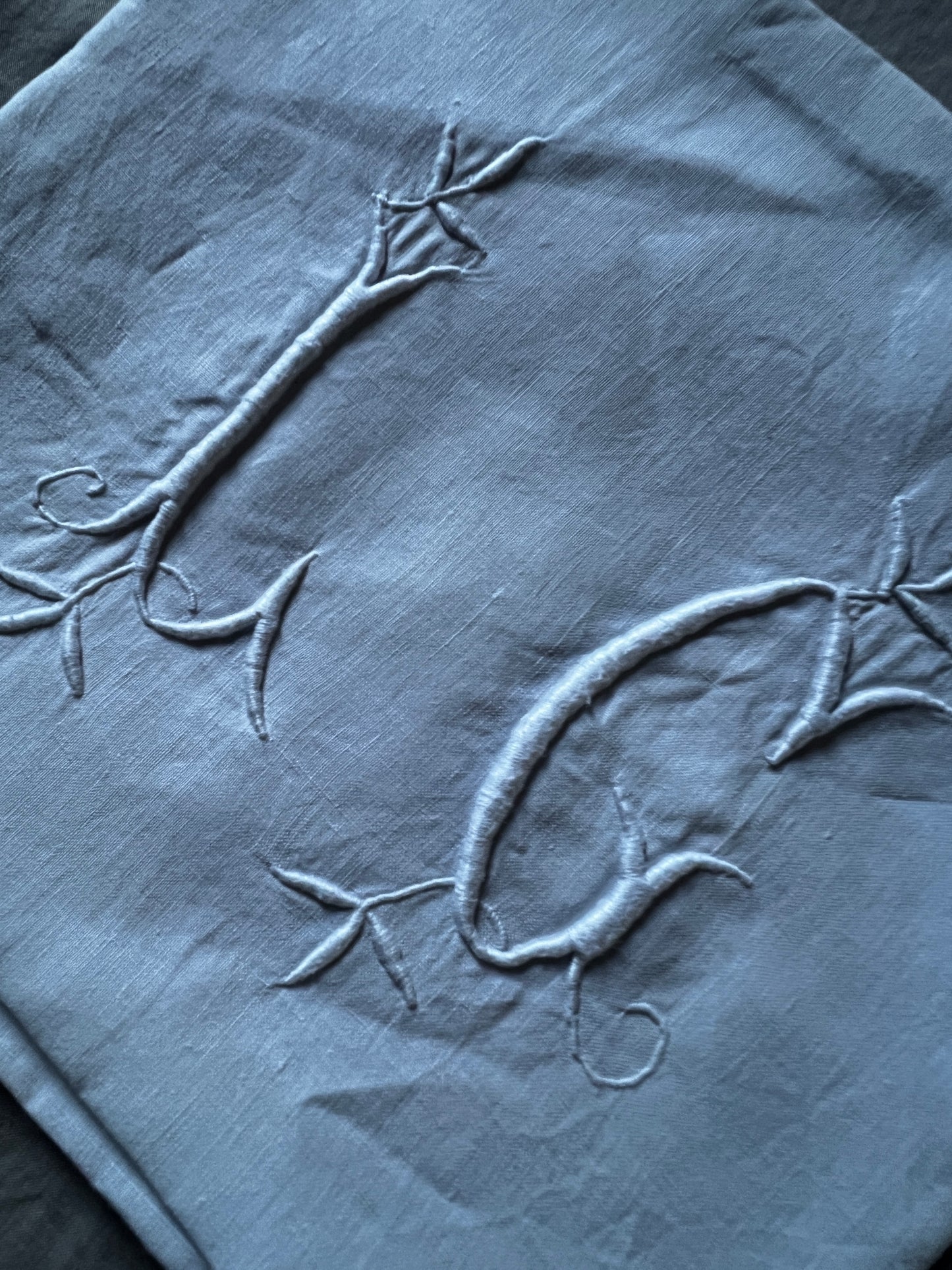 モノグラム刺繍端布セット